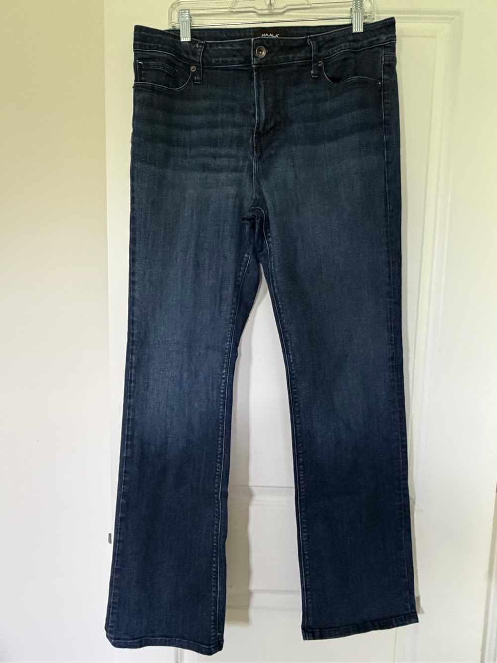HAALA WESTERLY WOMENS 34 x 34 : Straight Leg (Deep Ocean) Navy Stitch × 1